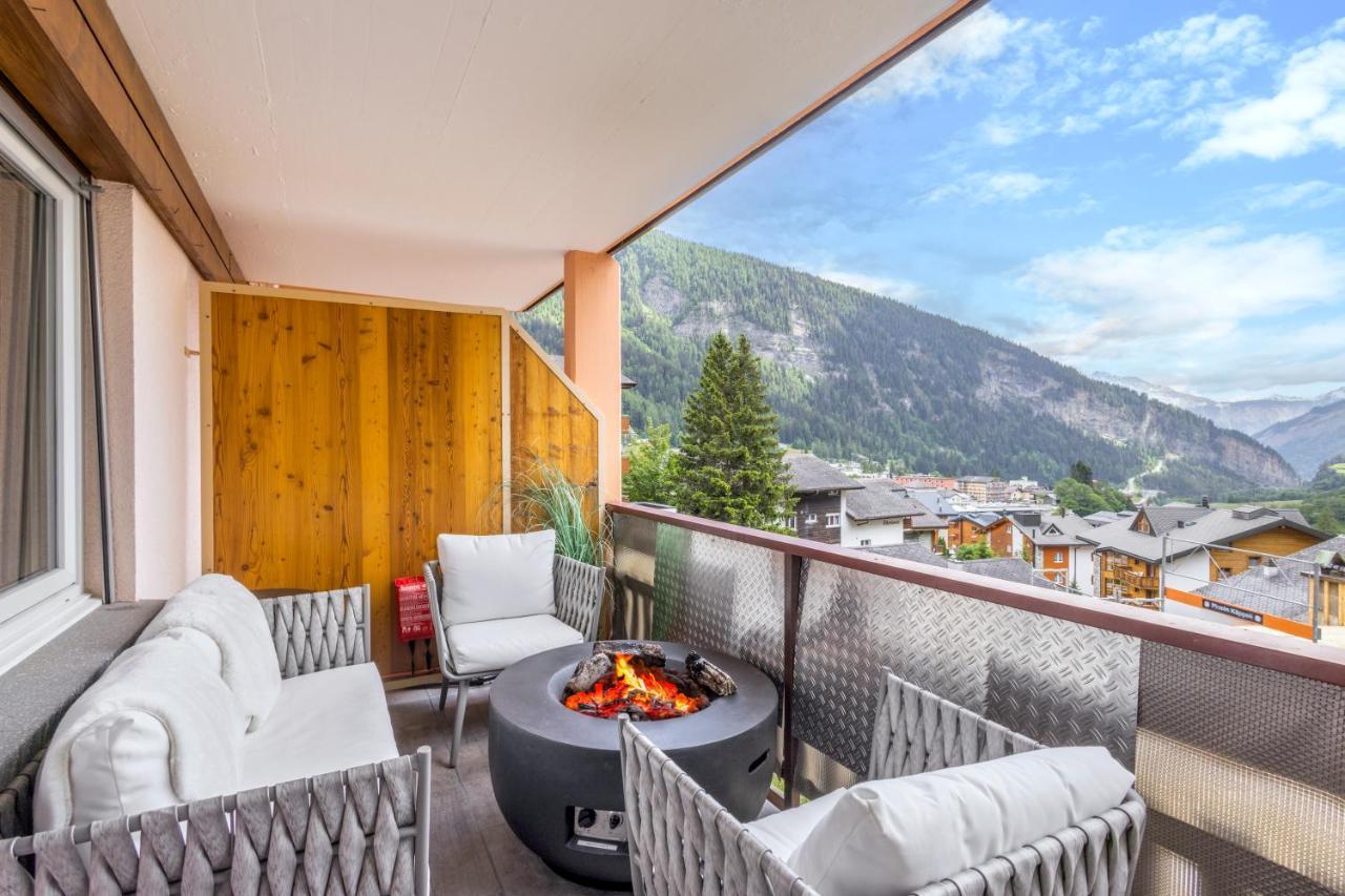Apartamento Lucky Fox Leukerbad Exterior foto