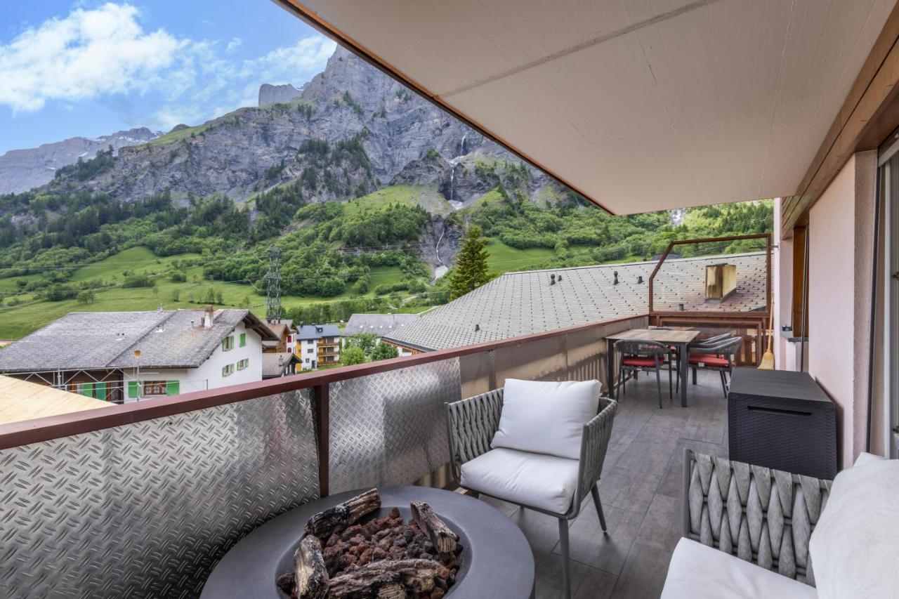 Apartamento Lucky Fox Leukerbad Exterior foto